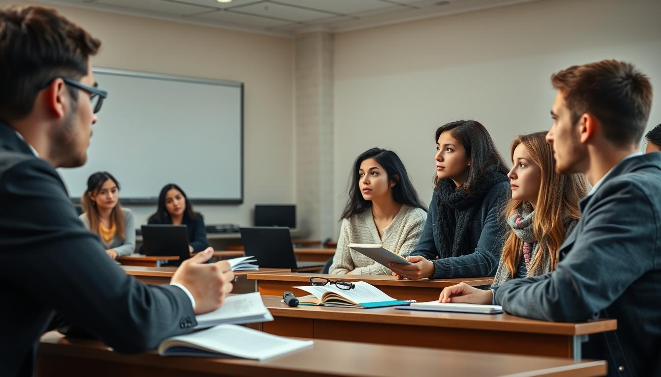 Student developing practical and academic skills